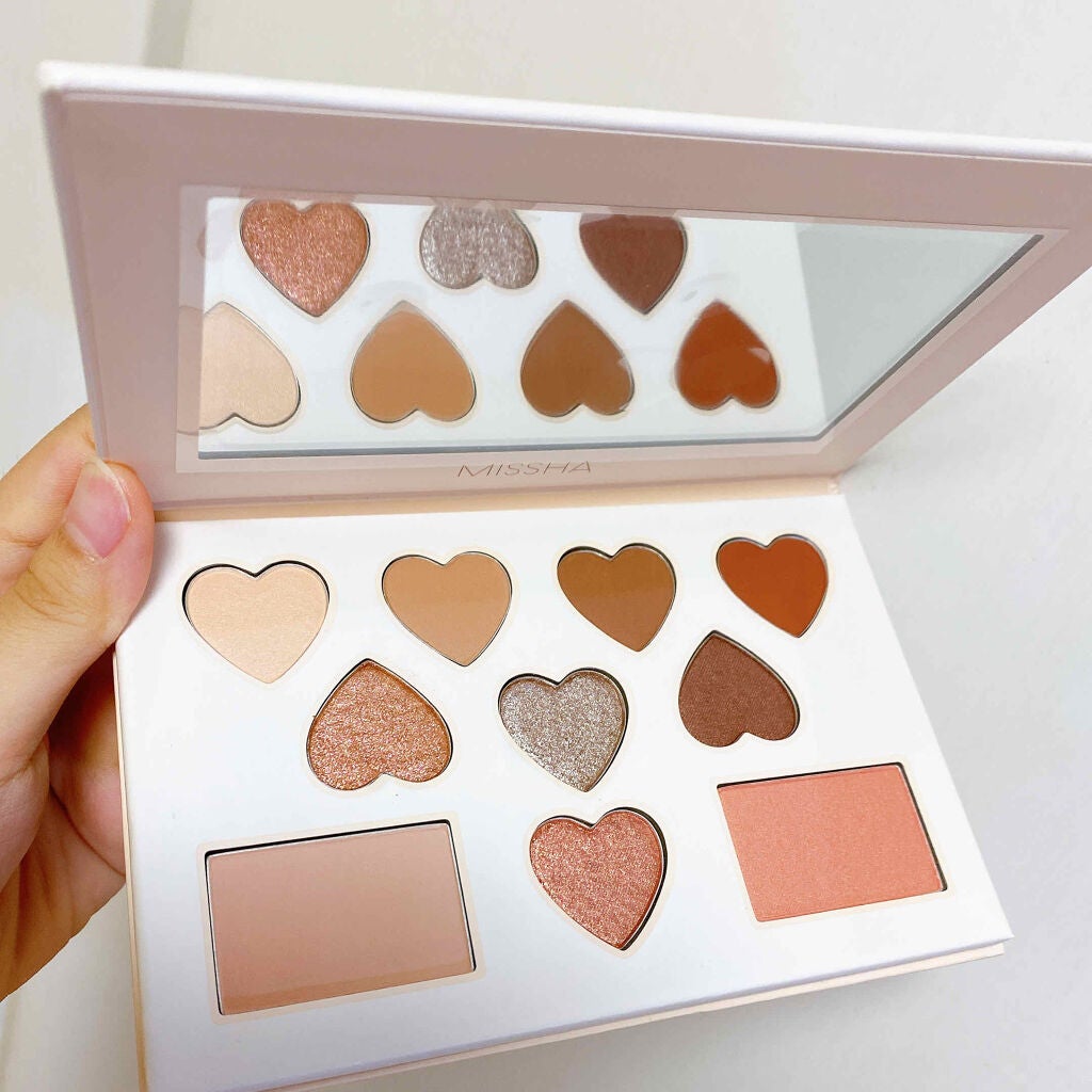 カラーフィルターシャドウパレット(ラインフレンズエディション)/MISSHA/アイシャドウパレットを使ったクチコミ(3枚目)