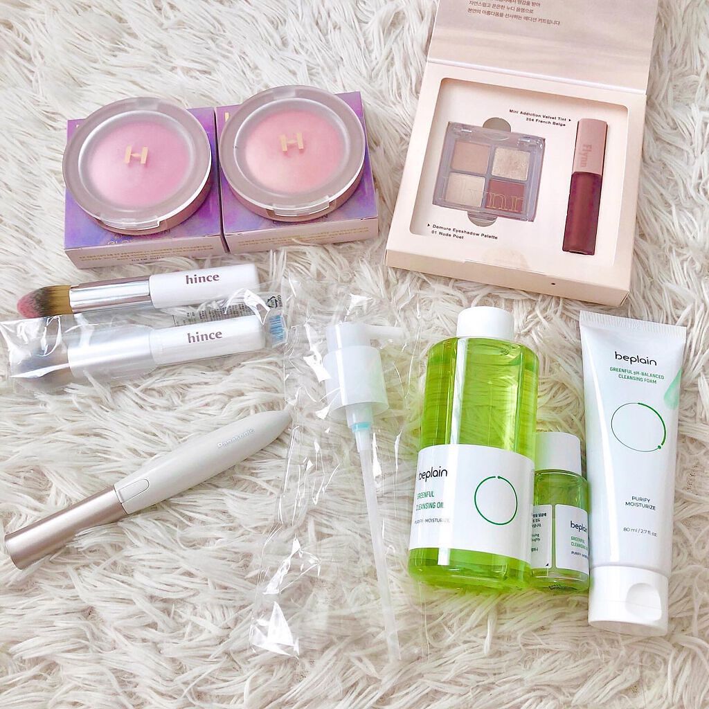 トゥルーディメンショングロウチーク/hince/パウダーチークを使ったクチコミ（2枚目）