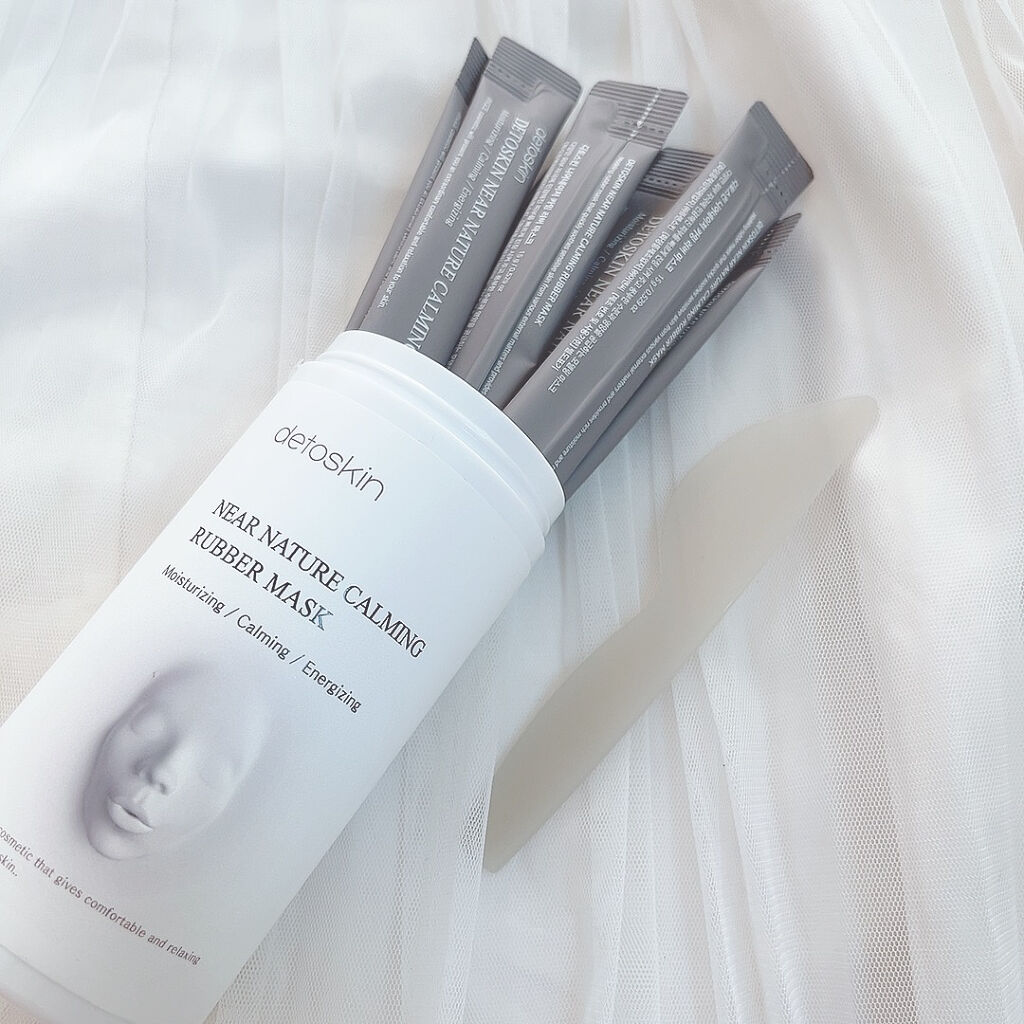 ニアネイチャーカーミングラバーマスク/DETOSKIN/シートマスク・パックを使ったクチコミ（3枚目）