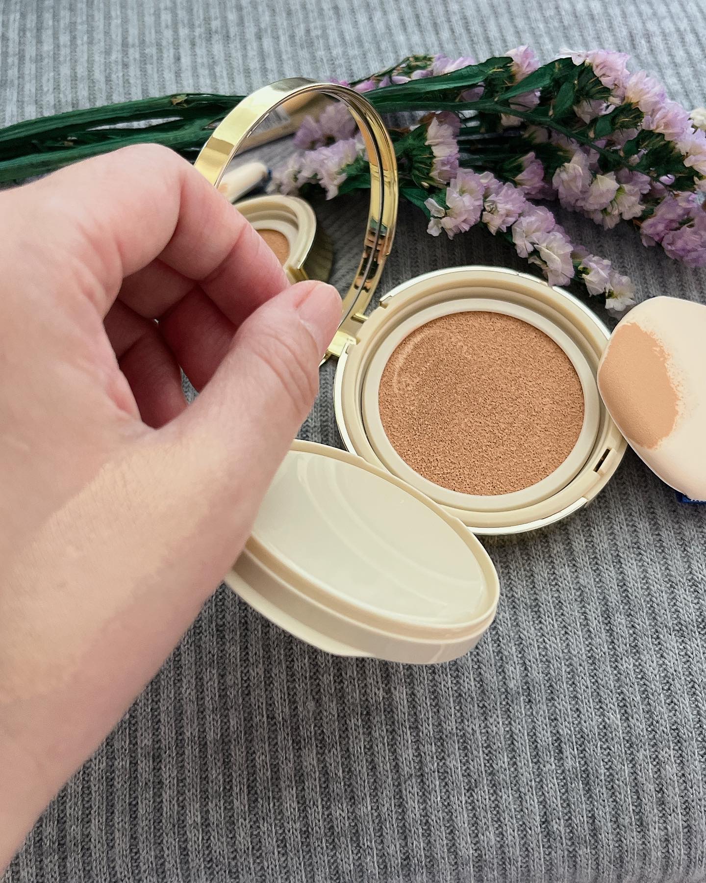 ルミナスフィット クッションファンデーション /ODELIA/クッションファンデーションを使ったクチコミ（3枚目）