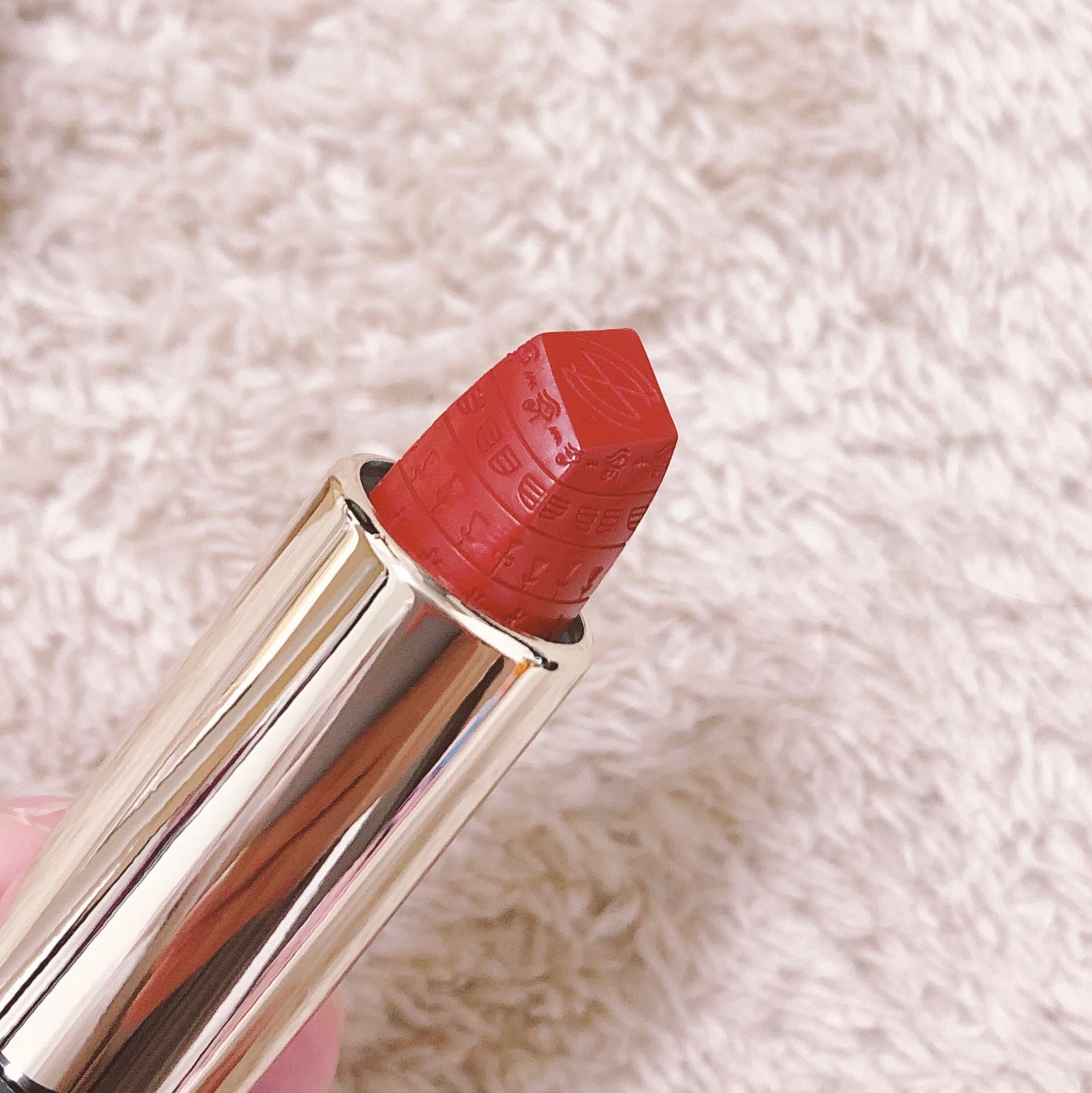 エジプトシリーズ シルキーリップスティック/ZEESEA/口紅を使ったクチコミ(2枚目)