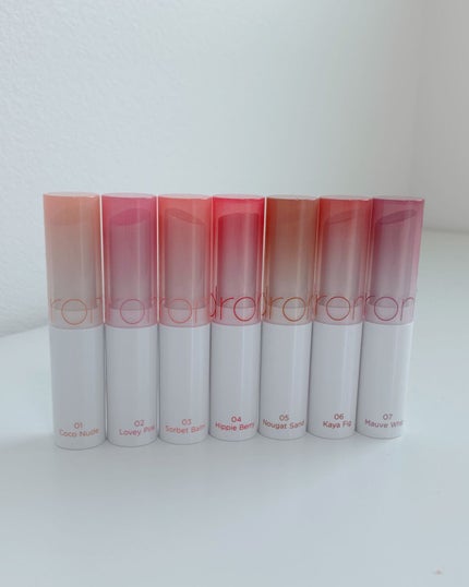 グラスティングメルティングバーム/rom&nd/リップバームを使ったクチコミ(6枚目)