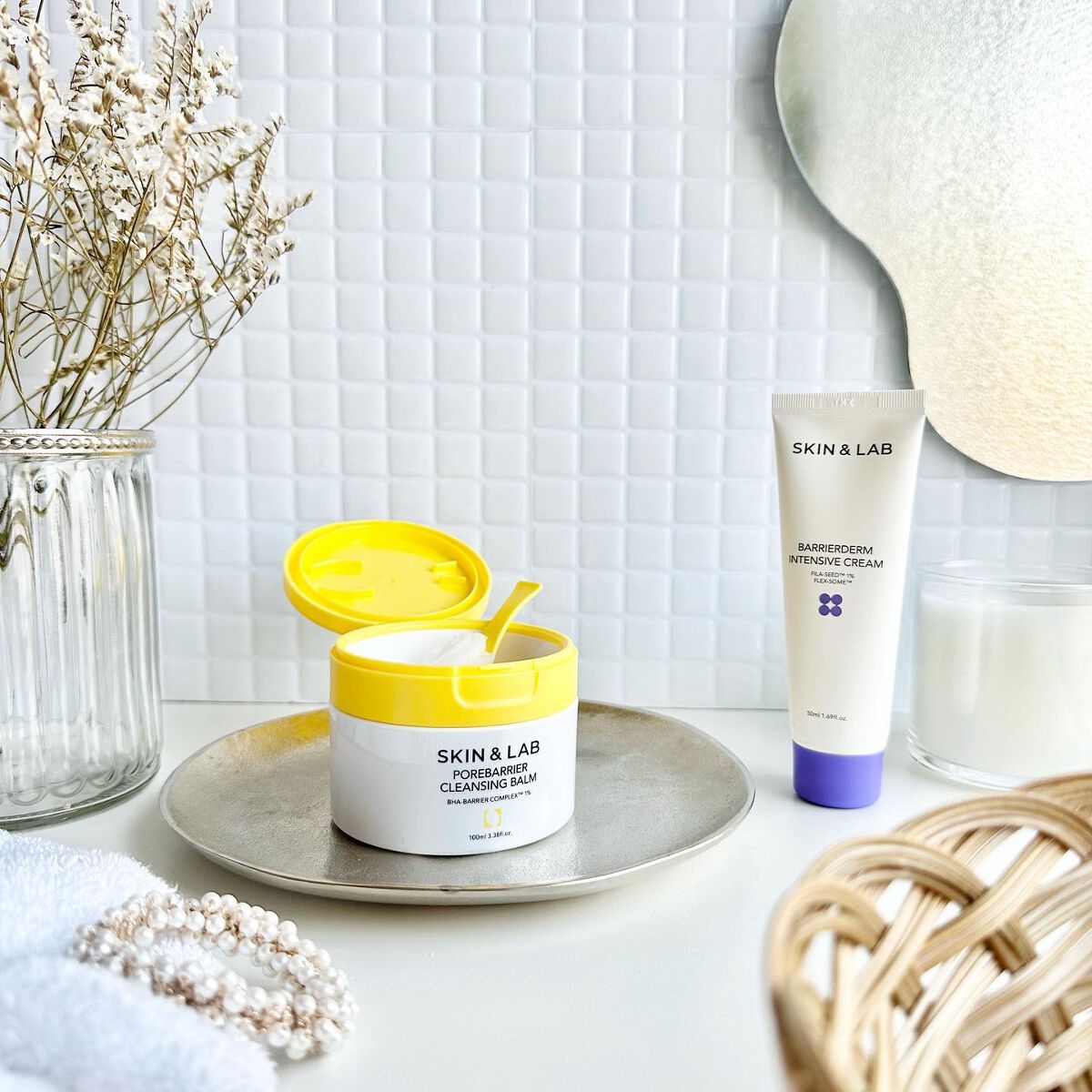 バリアダームモイストクリーム/SKIN&LAB/フェイスクリームを使ったクチコミ（1枚目）