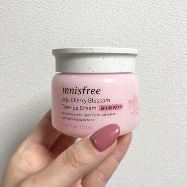 チェリーブロッサム トーンアップ クリーム UV/innisfree/フェイスクリームを使ったクチコミ（1枚目）