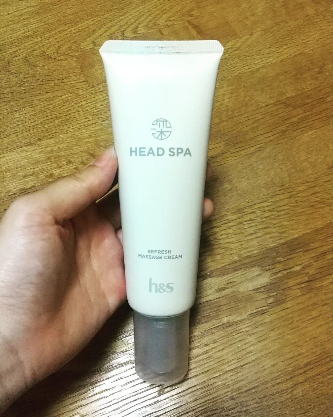 リフレッシュ マッサージクリーム/h&s/洗い流すヘアトリートメントを使ったクチコミ(1枚目)