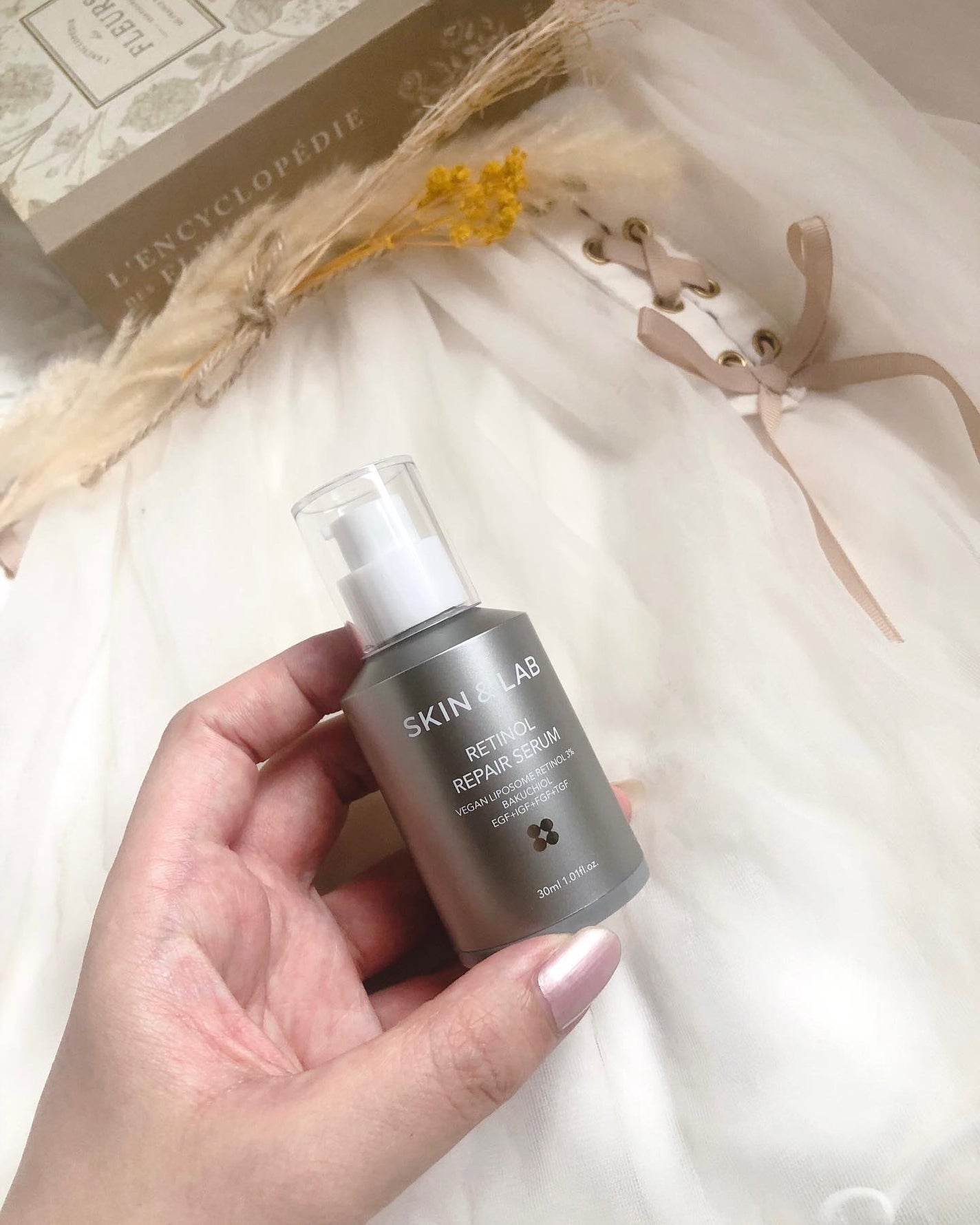 ヴィーガンリポソームレチノールセラム/SKIN&LAB/美容液を使ったクチコミ(1枚目)
