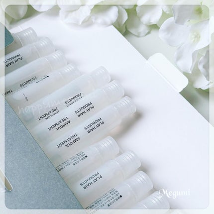 アンプルトリートメント/PLAY HAIR PRODUCTS/アウトバストリートメントを使ったクチコミ(2枚目)