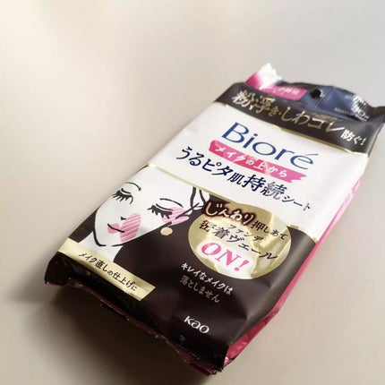 ビオレメイクの上からうるピタ肌持続シート/ビオレ/フェイスシートを使ったクチコミ(2枚目)