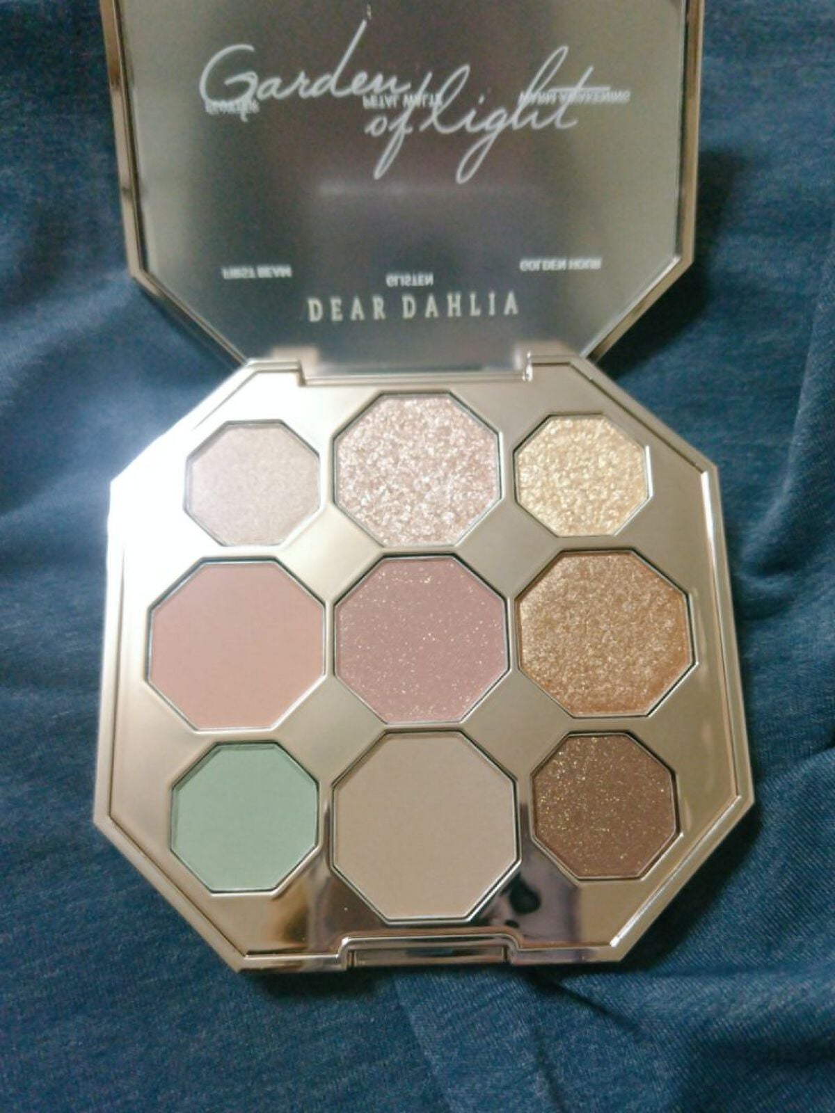 ブルーミング エディション ガーデン オブ ライト パレット/DEAR DAHLIA/アイシャドウパレットを使ったクチコミ(3枚目)