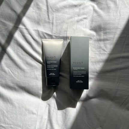 BLACK JELLY WASH(ブラックジェリーウォッシュ)/PLUEST/その他洗顔料を使ったクチコミ(1枚目)