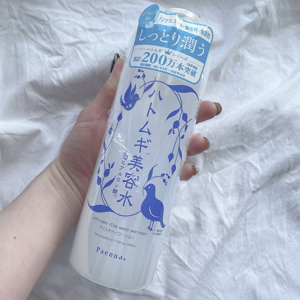 ハトムギ美容水 in ヒアルロン酸/パエンナ/化粧水を使ったクチコミ（1枚目）