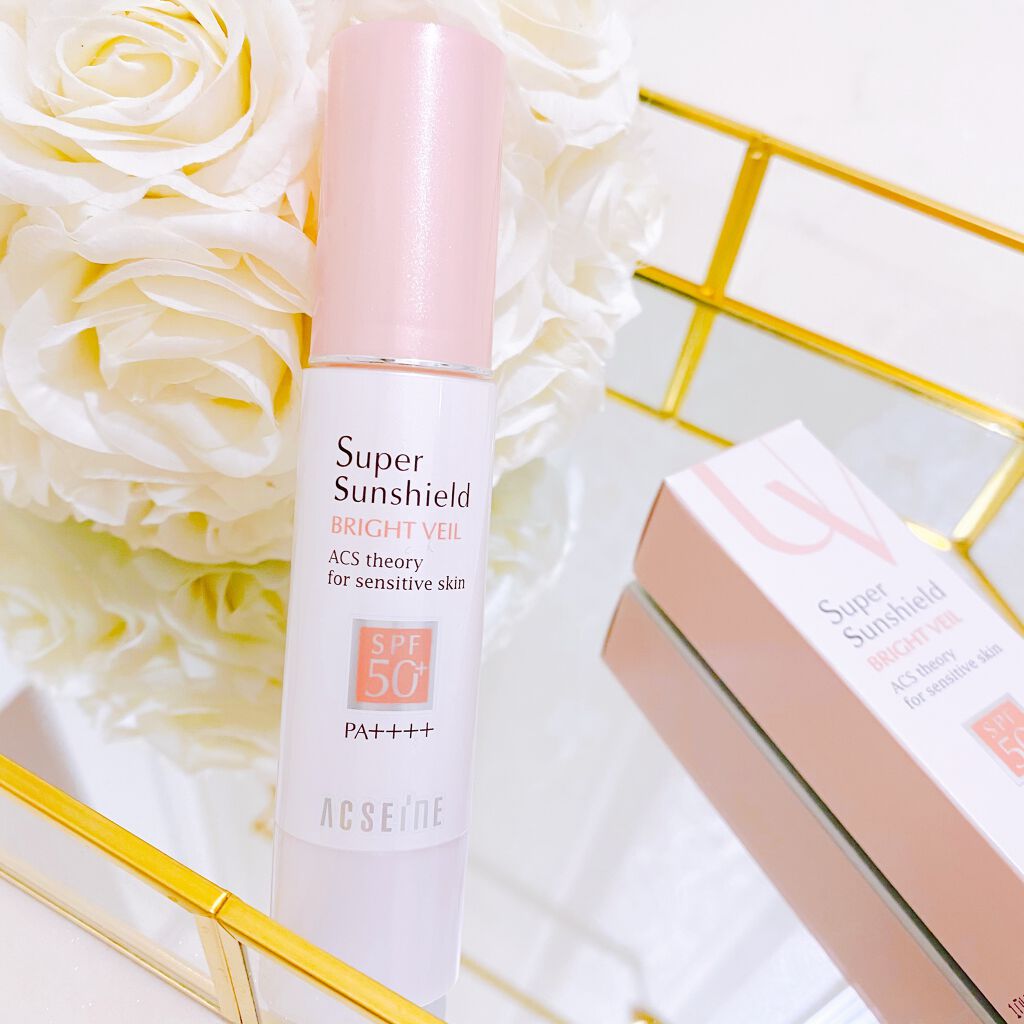 スーパーサンシールド ブライトヴェール<R>/ACSEINE/日焼け止め・UVケアを使ったクチコミ(1枚目)