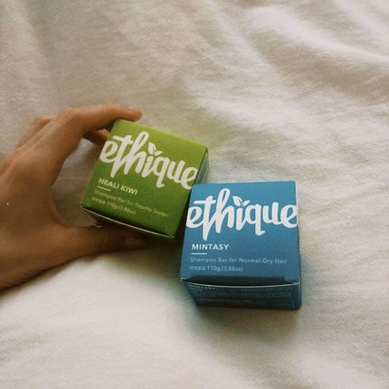シャンプー バー ミンタジー/Ethique/市販シャンプーを使ったクチコミ(1枚目)
