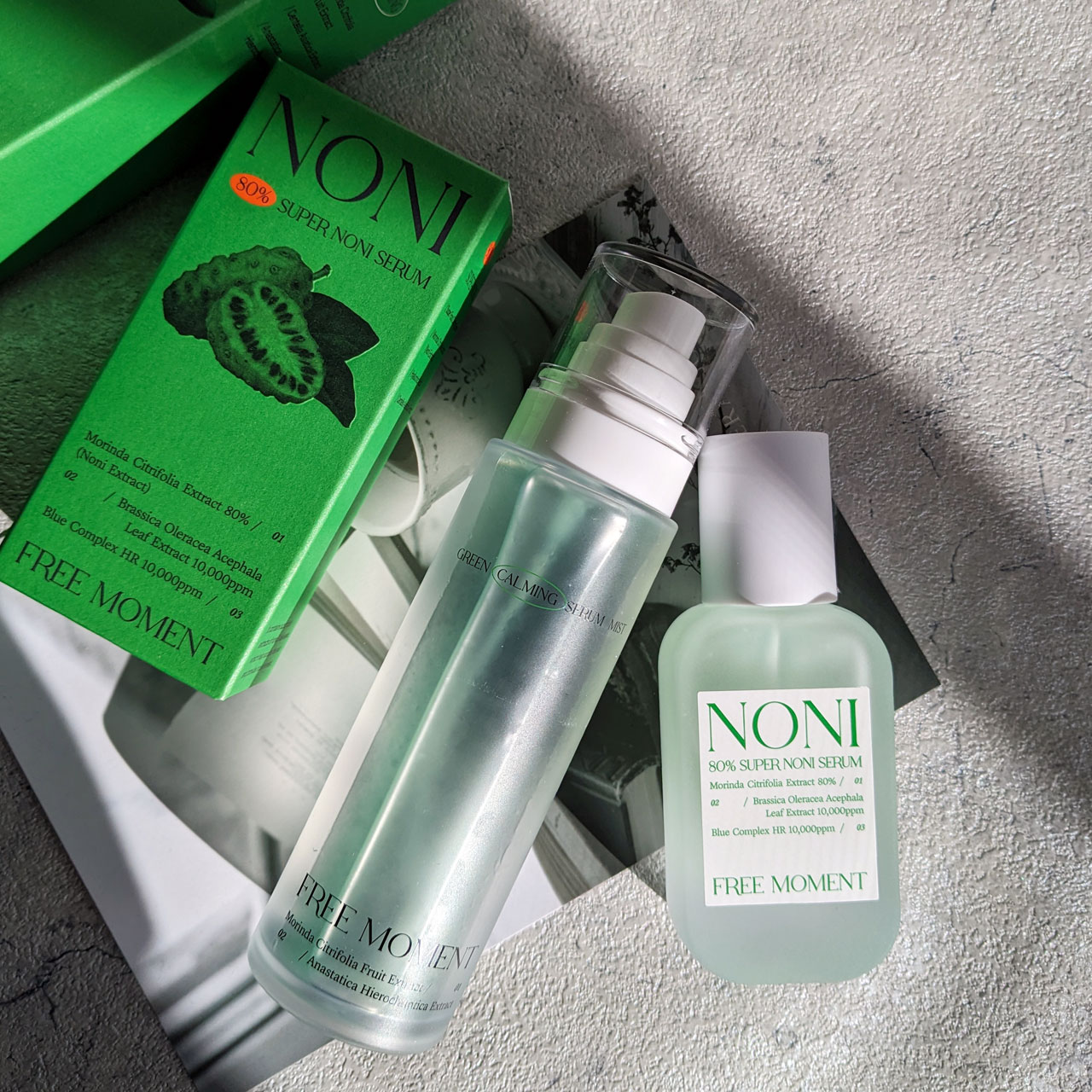 グリーンカーミングセラムミスト/Free Moment /ミスト状化粧水を使ったクチコミ（1枚目）