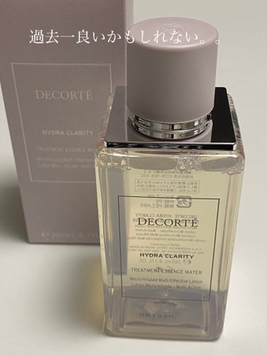 イドラクラリティ　薬用 トリートメント エッセンス ウォーター/DECORTÉ/化粧水を使ったクチコミ（1枚目）