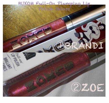 BUXOM Full-On Plumping Lip Polish Gloss Brandi /BUXOM Cosmetics/リップグロスを使ったクチコミ（1枚目）