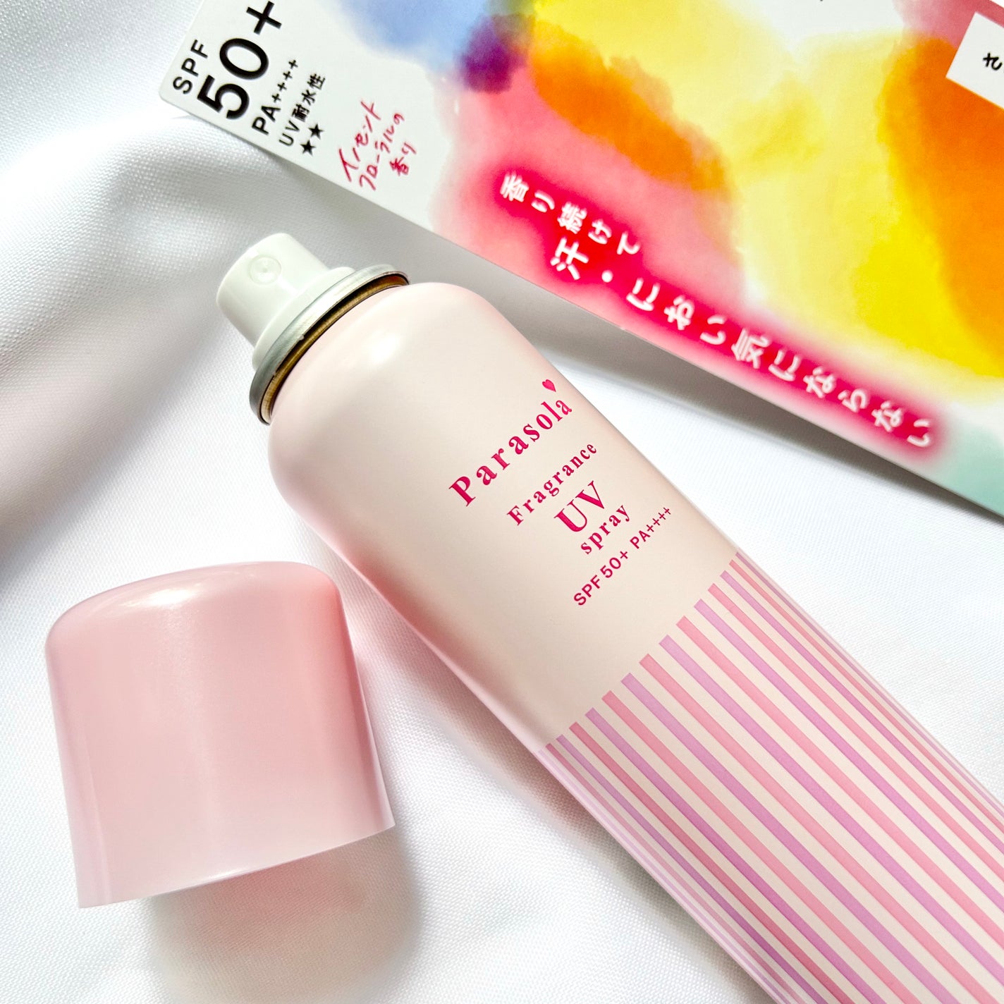 パラソーラ フレグランス UVスプレー N3/パラソーラ/日焼け止めミスト・スプレーを使ったクチコミ(1枚目)