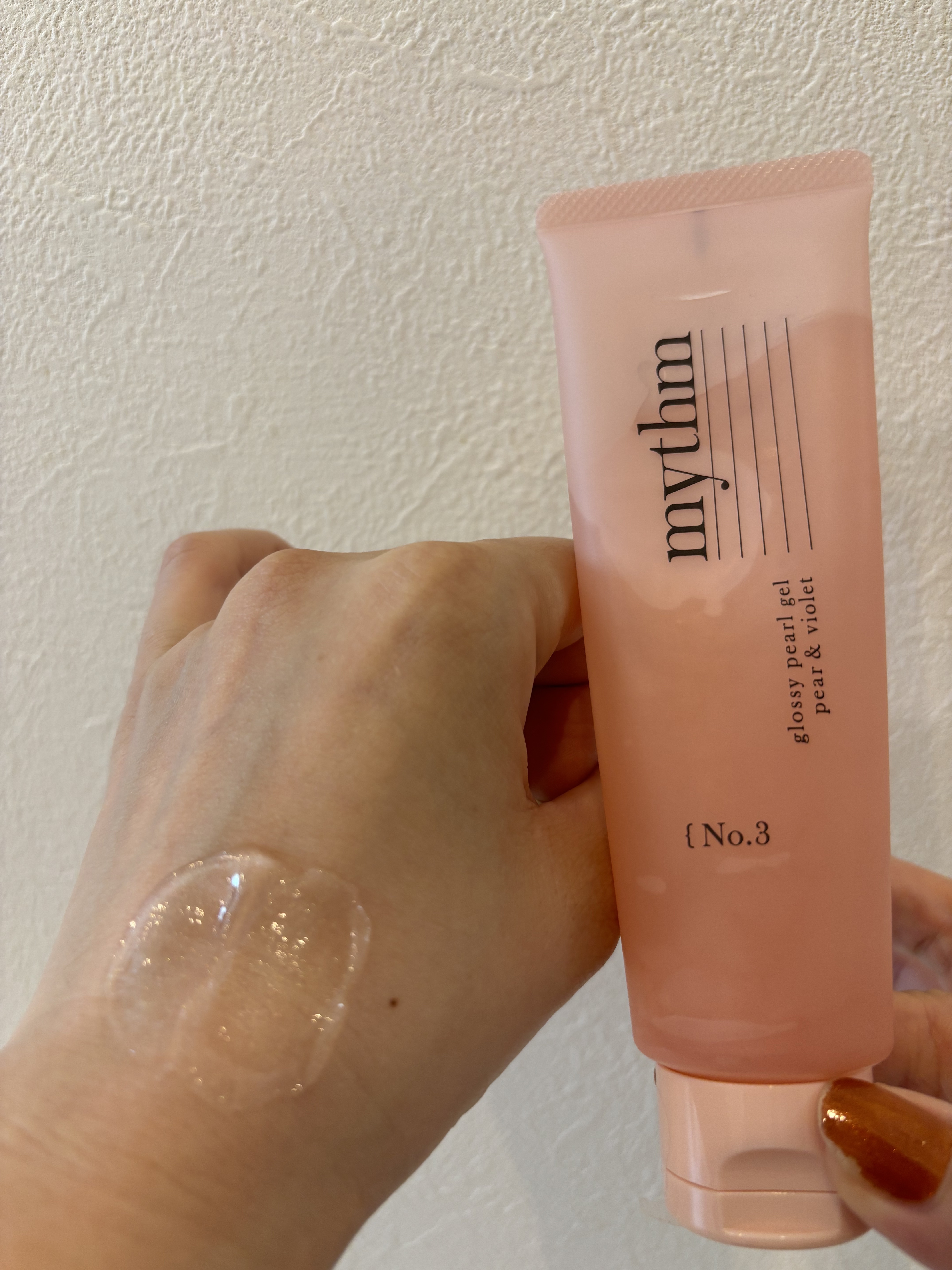 グロッシーパールジェル/mythm/ヘアジェルを使ったクチコミ（3枚目）