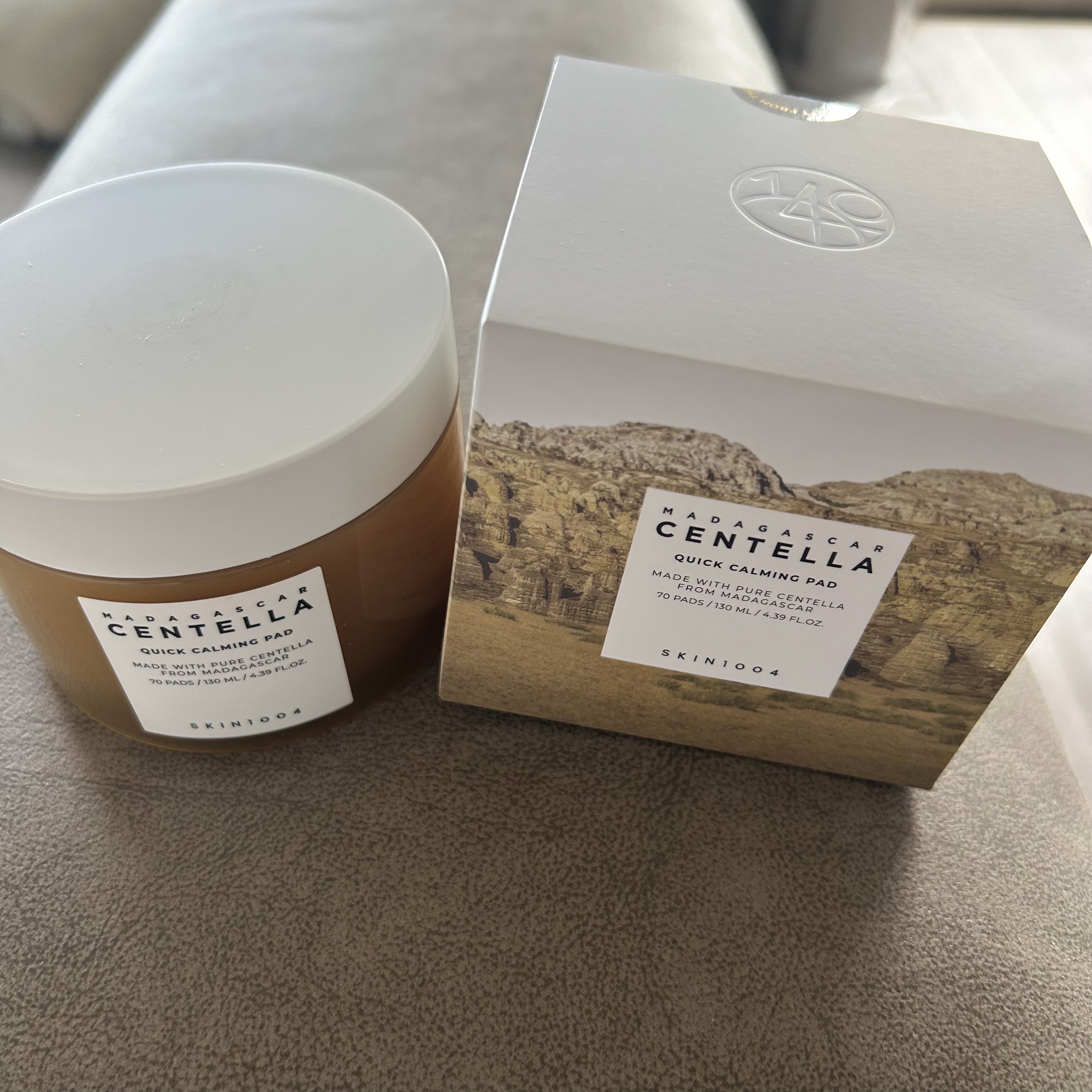 センテラ クイックカーミングパッド/SKIN1004/トナーパッドを使ったクチコミ（1枚目）