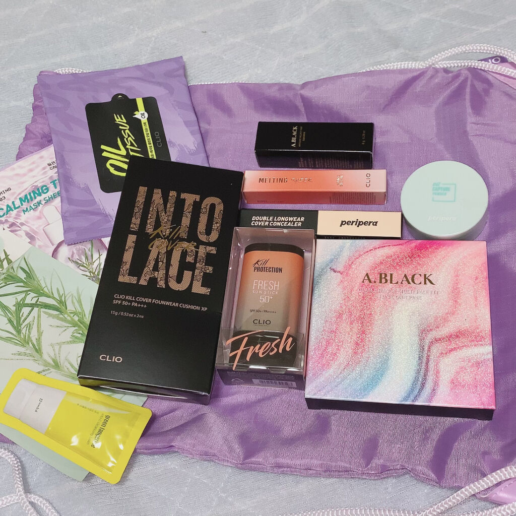 Qoo10 福袋/Qoo10/メイクアップキットを使ったクチコミ（2枚目）