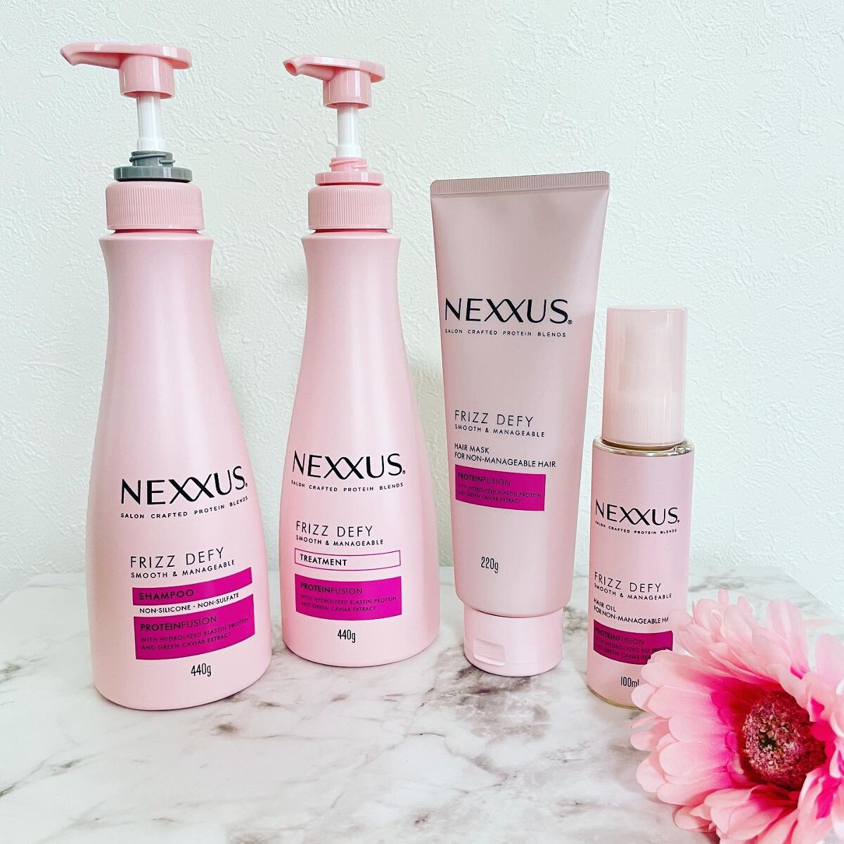 ネクサス スムースアンドマネージャブル 洗い流さないトリートメントオイル/NEXXUS(ネクサス)/ヘアオイルを使ったクチコミ（1枚目）