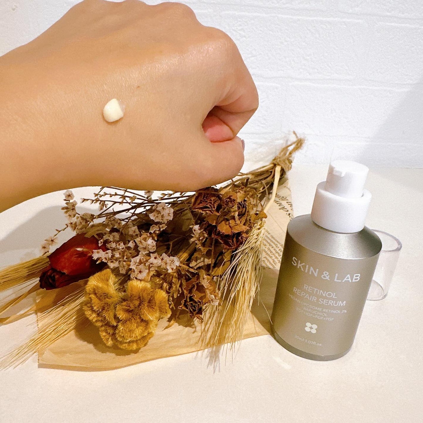 ヴィーガンリポソームレチノールセラム/SKIN&LAB/美容液を使ったクチコミ(2枚目)