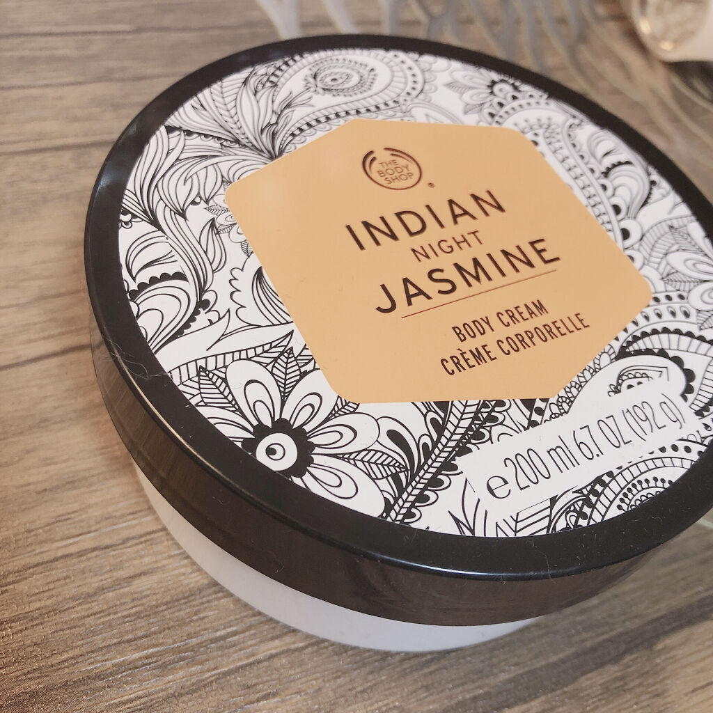インディアンナイトジャスミン ボディクリーム/THE BODY SHOP/ボディクリームを使ったクチコミ（1枚目）