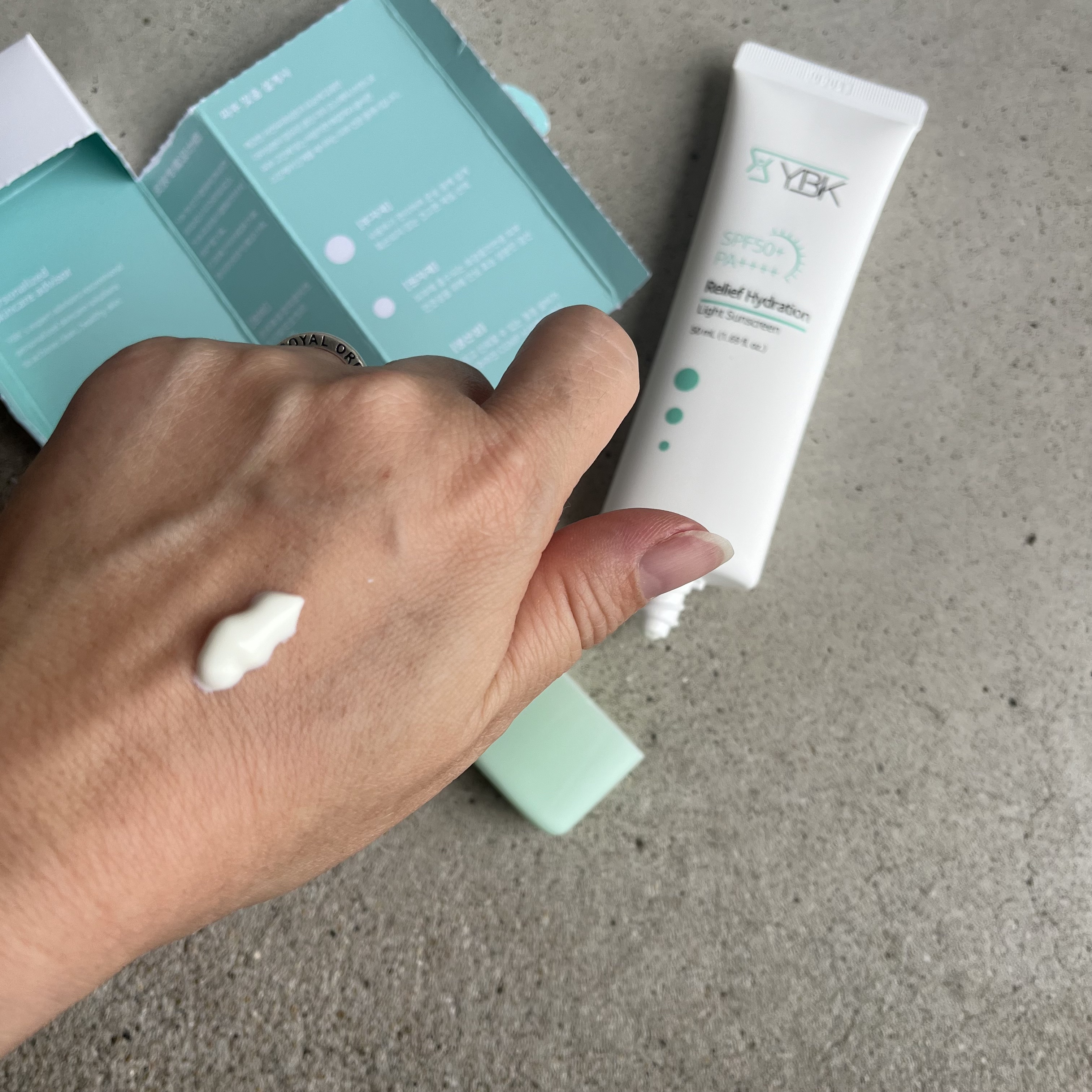 CICA 日焼け止め/YBK/日焼け止めクリームを使ったクチコミ（2枚目）