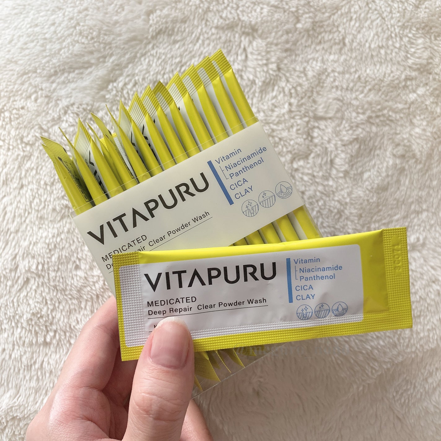 ビタプル リペア クリアウォッシングフォーム/VITAPURU/洗顔フォームを使ったクチコミ(3枚目)