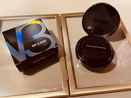 V3 エキサイティングファンデーション/SPICARE/クッションファンデーションを使ったクチコミ(1枚目)