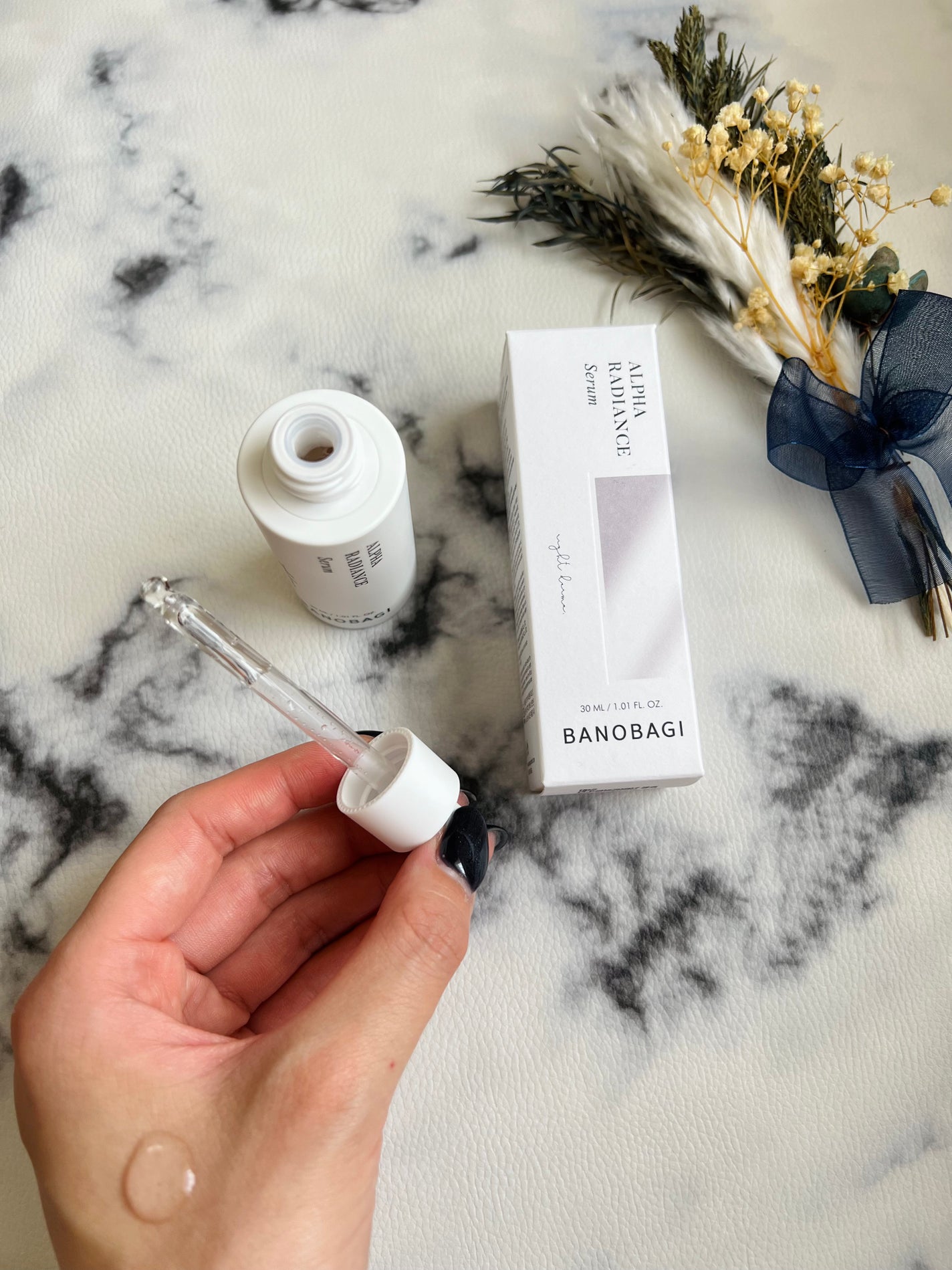 アルファラディアンスグローセラム/BANOBAGI/美容液を使ったクチコミ(2枚目)