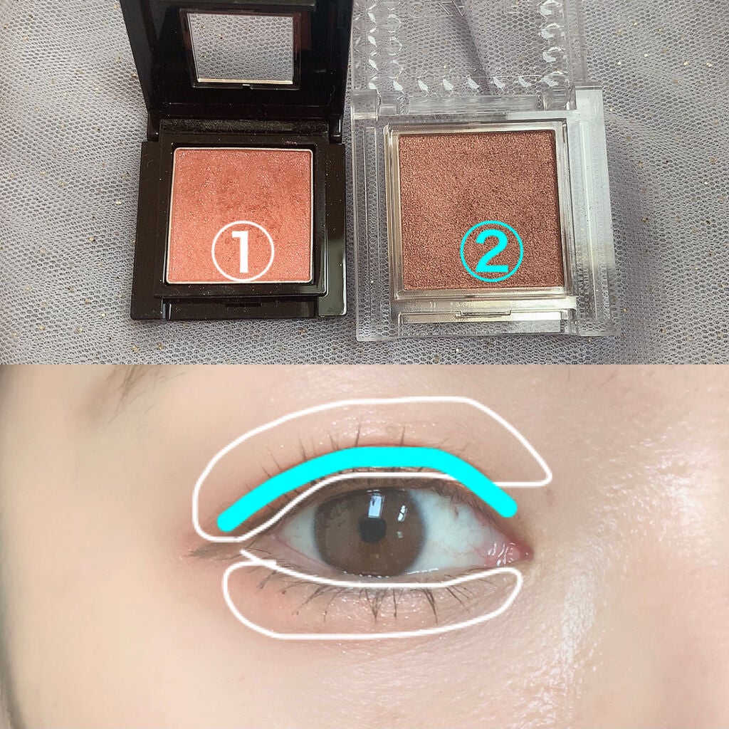 ヴィセ アヴァン シングルアイカラー/Visée/単色アイシャドウを使ったクチコミ(4枚目)