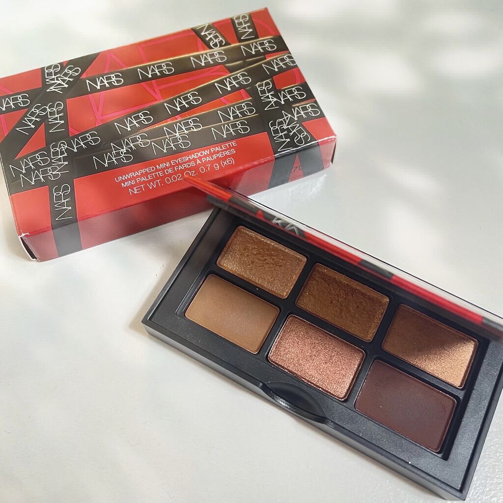  アンラップド ミニアイシャドーパレット LAGUNA /NARS/アイシャドウパレットを使ったクチコミ（2枚目）