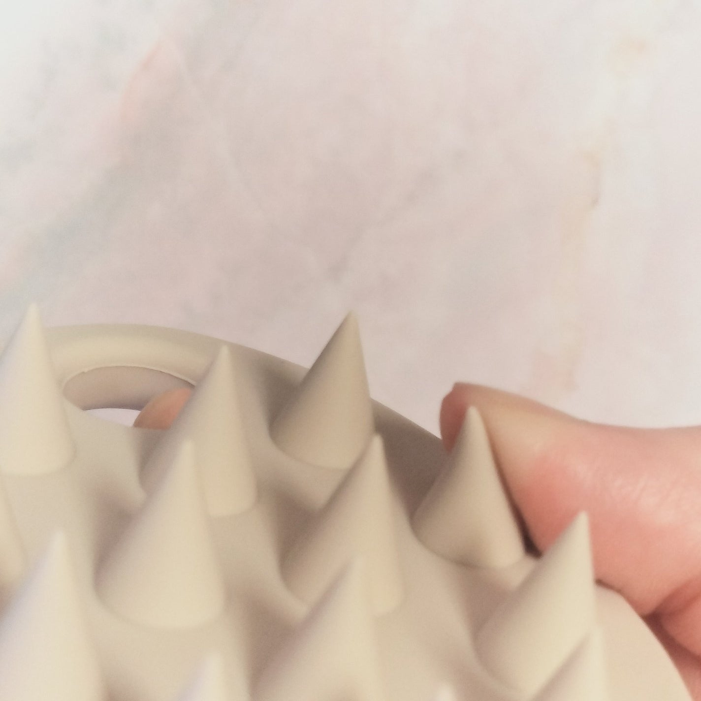 リラクシングスカルプケアブラシ/マペペ/スカルプブラシを使ったクチコミ(4枚目)