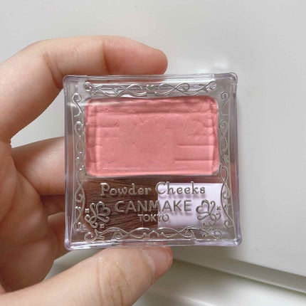 【旧品】パウダーチークス/キャンメイク/パウダーチークを使ったクチコミ(1枚目)
