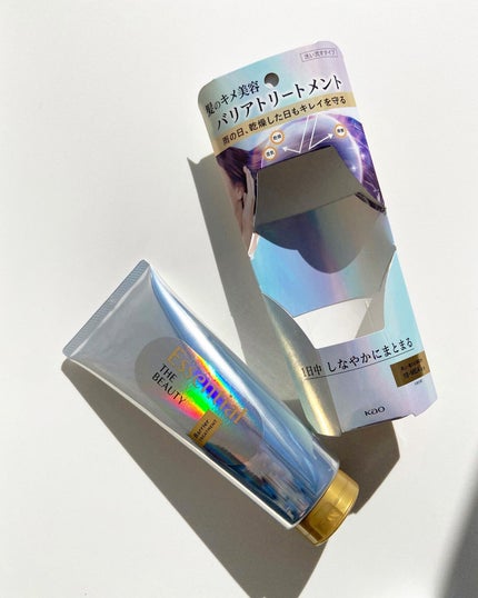 髪のキメ美容バリアトリートメント/エッセンシャル/洗い流すヘアトリートメントを使ったクチコミ(4枚目)