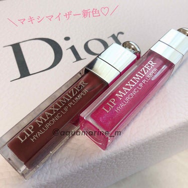 ⚠️くちびる👄のアップあげてます⚠️

▫️Dior 
ディオール アディクト リップ マキシマイザー
019 トーキョー ピンク
020 ブラウン

オンラインの先行販売で購入した新色019と
運良く