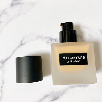 (旧)アンリミテッド ラスティング フルイド/shu uemura/リキッドファンデーションを使ったクチコミ(1枚目)