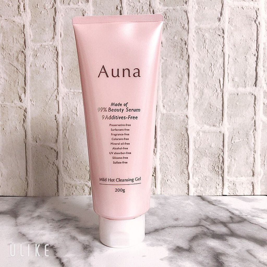 マイルドホットクレンジングジェル/Auna/クレンジングジェルを使ったクチコミ(1枚目)
