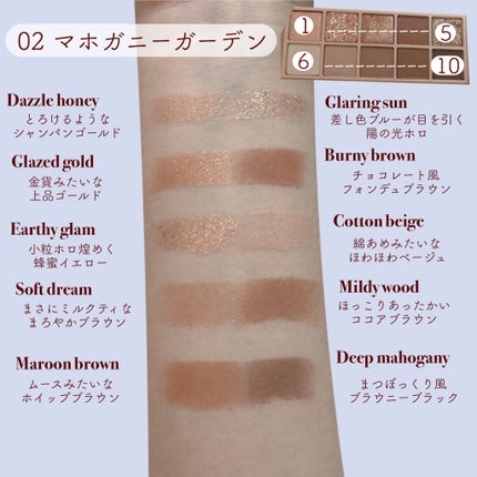 ベターザンパレット/rom&nd/アイシャドウパレットを使ったクチコミ(3枚目)