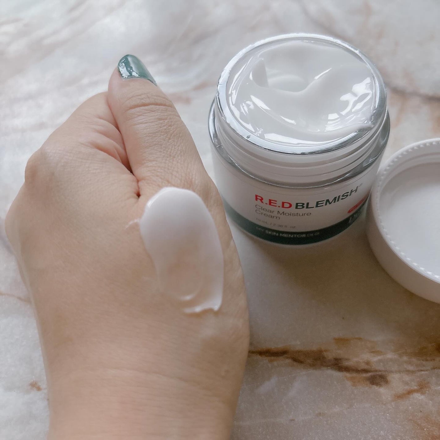 レッドブレミッシュ クリアスージングクリーム/Dr.G/フェイスクリームを使ったクチコミ(4枚目)