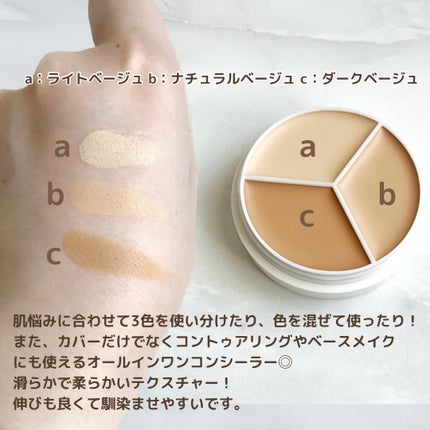 カバーアッププロコンシーラー/TFIT/パレットコンシーラーを使ったクチコミ(3枚目)