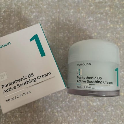 1番 塗るパントテン酸スージングクリーム/numbuzin/フェイスクリームを使ったクチコミ(4枚目)