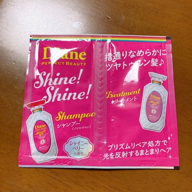 シャインシャイン/シャンプー＆トリートメント シャンプー本体/ダイアン/シャンプー・コンディショナーを使ったクチコミ（1枚目）