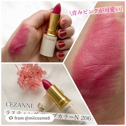 ラスティング リップカラーN/CEZANNE/口紅を使ったクチコミ(1枚目)
