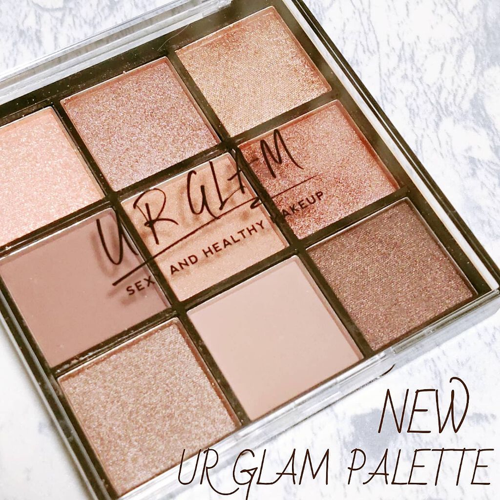 UR GLAM　BLOOMING EYE COLOR PALETTE/U R GLAM/アイシャドウパレットを使ったクチコミ（1枚目）