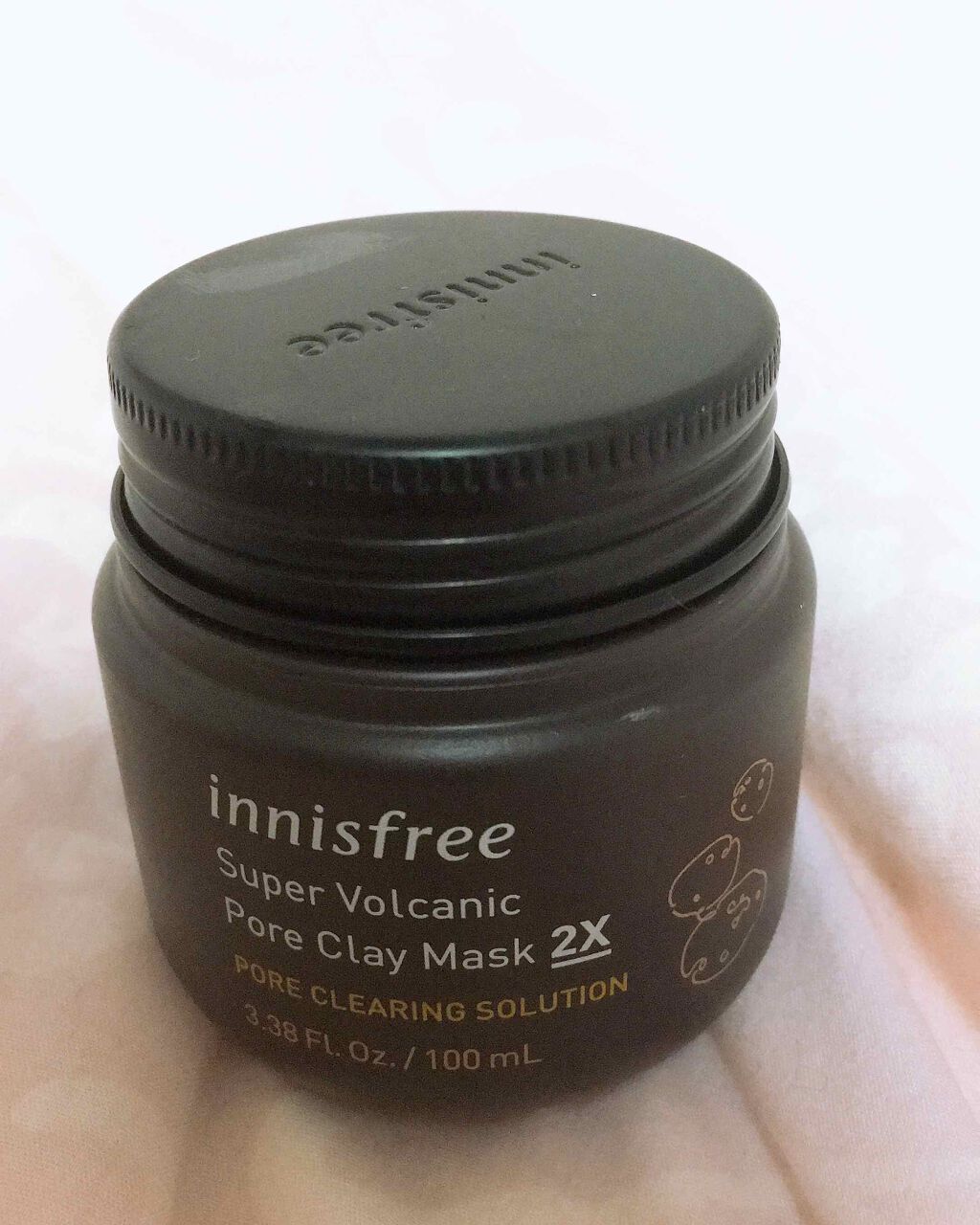 スーパーヴォルカニック ポアクレイマスク/innisfree/洗い流すパック・マスクを使ったクチコミ（1枚目）