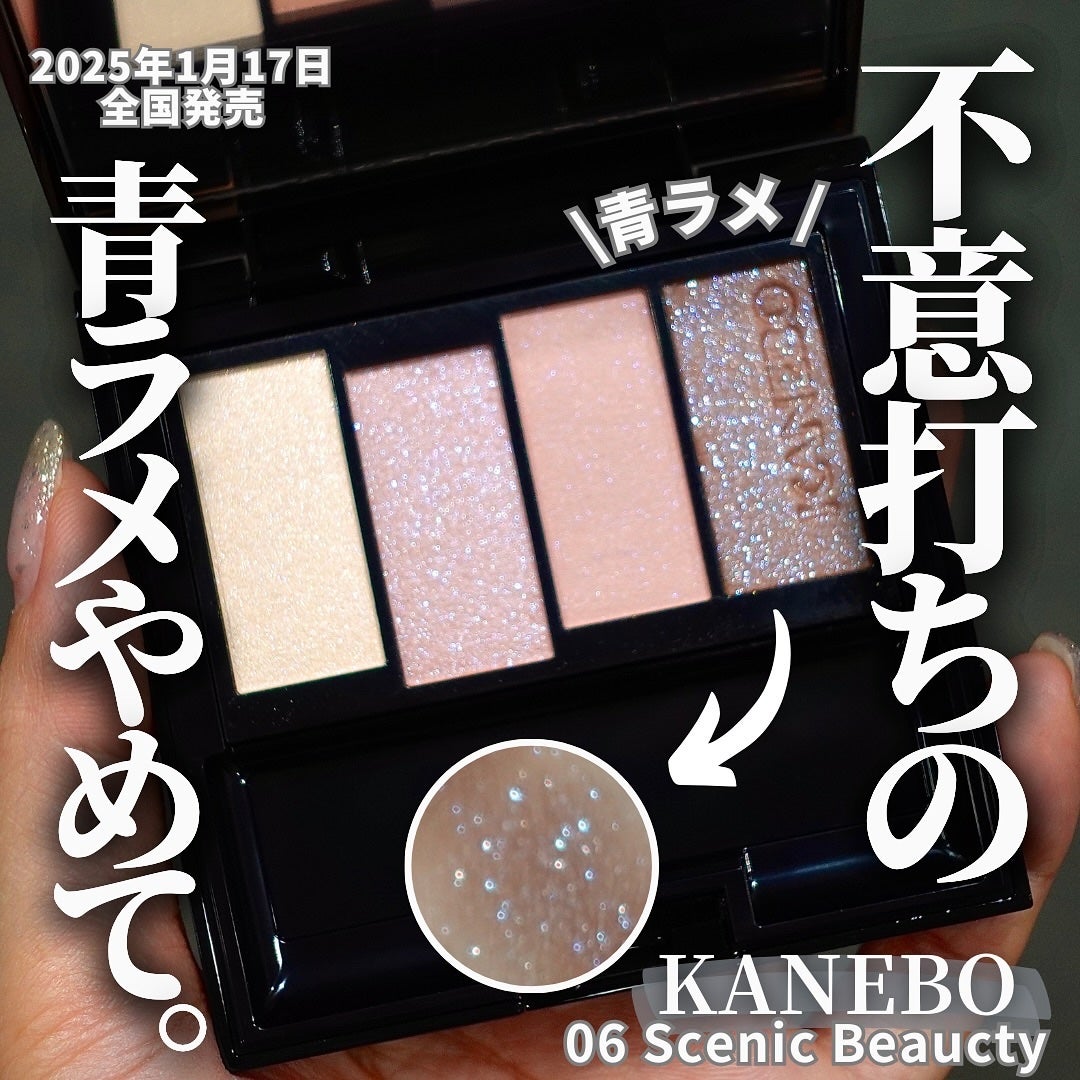 カラードシャドウ/KANEBO/アイシャドウパレットを使ったクチコミ(1枚目)