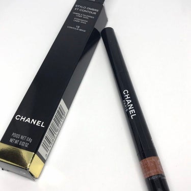 CHANEL スティロ オンブル エ コントゥールのクチコミ「CHANEL/

STYLO OMBRE ET CONTOUR/
19 CONTOUR BEI.....」（1枚目）