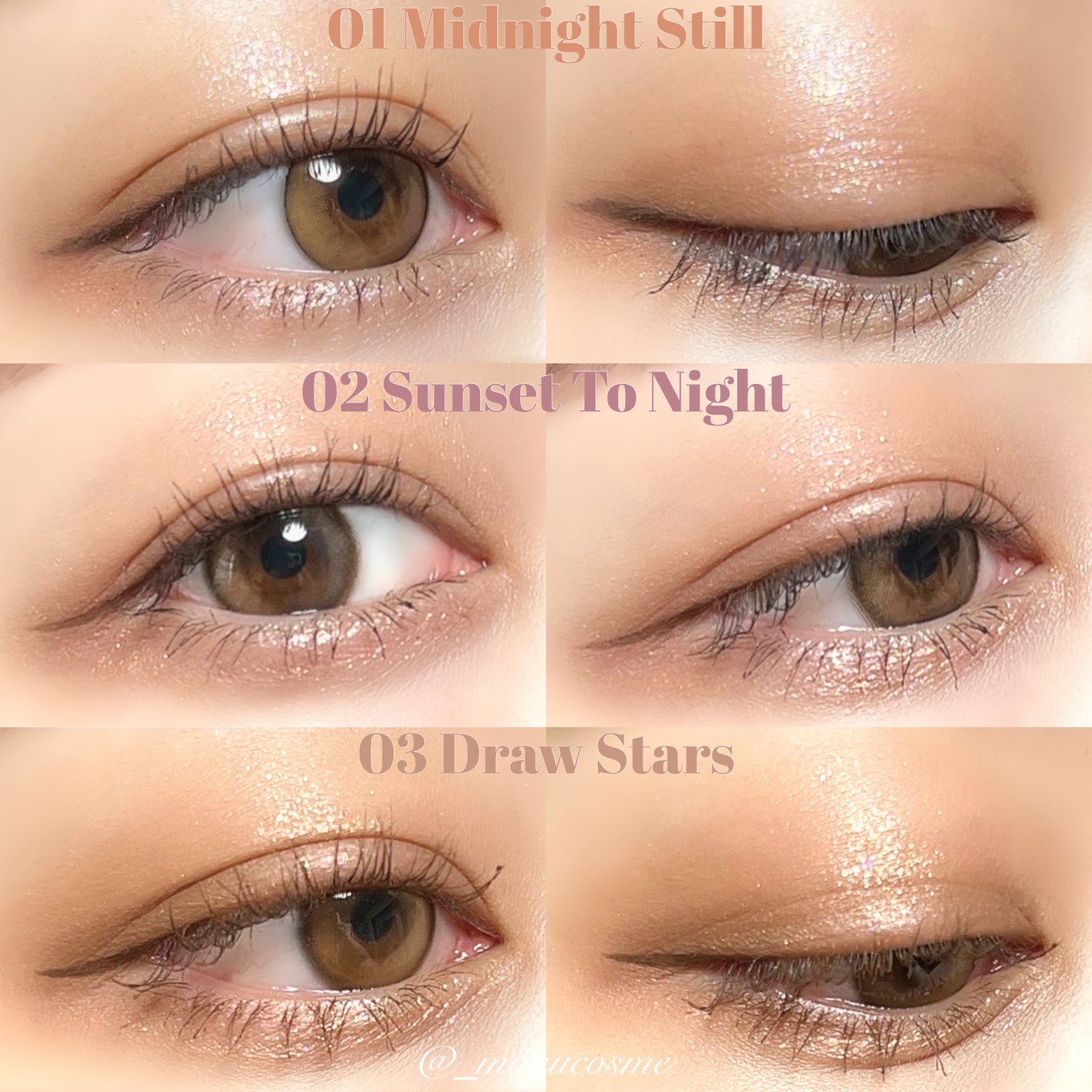 アイパレット インザスターズ/Glint/アイシャドウパレットを使ったクチコミ(9枚目)